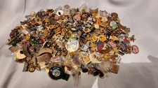 Vintage Now Lapel Pin Back Pinback Lot Freemason Military Advert Over 5 lbs