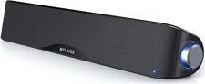 PC Computer Soundbar Bluetooth 5.0 Stereo USB Powered Gaming Speakers