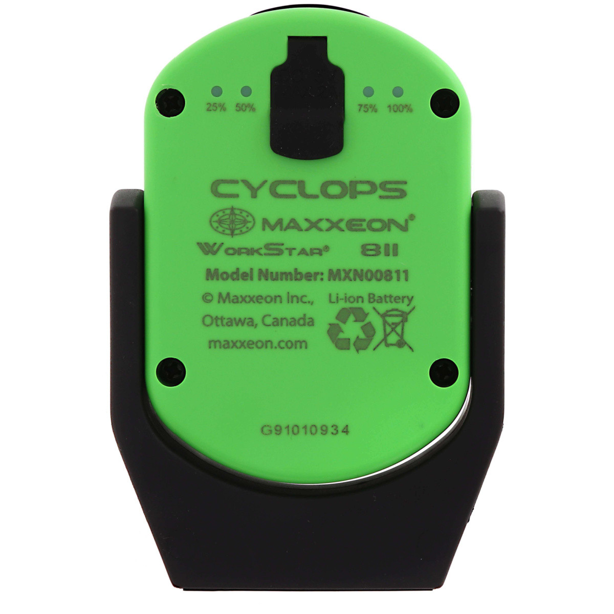 Maxxeon Workstar 811 CYCLOPS 720 Lumen USB-C Rechargeable Work light with