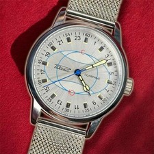 Vintage Watch Rakets 24h Mechanical Wrist Pol...