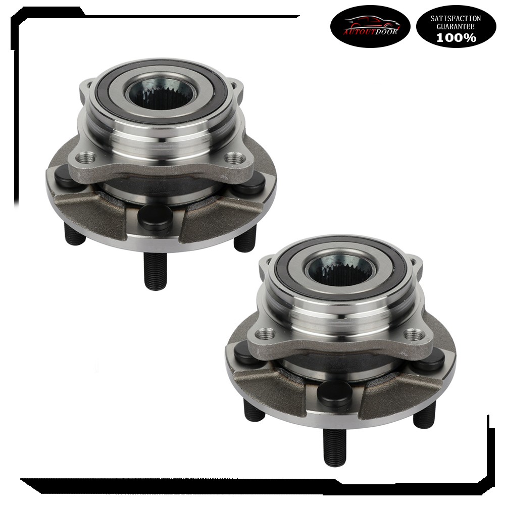 2X Rear Wheel Hub Bearing Assembly Fits Ford GT 2017-2018 Ford Mustang 2015-2019