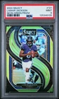 2024 PANINI SELECT NEON GREEN PRIZM #121 LAMAR JACKSON 40/49 PSA 9