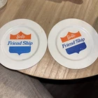 Vtg 1972 Barbie Friend Ship Toy Plates"Service For Two"Stewardess Airplane Set