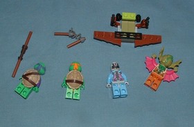 TEENAGE MUTANT NINJA TURTLES, T-RAWKET SKY STRIKE SET 79120 - LEGO - 2015 - USED
