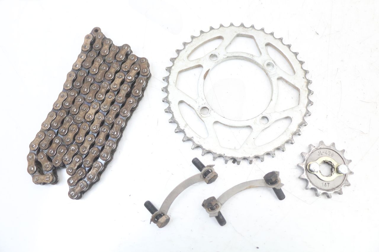 CHAIN SPROCKET KIT - NITRO MOTORS THUNDER 125
