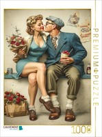Calvendo Puzzle Would You Like An Ice Cream Flavored Kiss | 1000 Pieces, Finishe