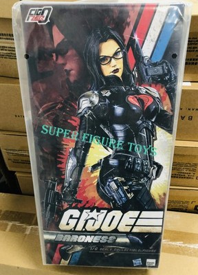 New Threezero 3Z03500W0 1/6 G.I. Joe FigZero Baroness Action Figure In Stock