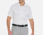 Men’s Greg Norman ML75 Play Dry Golf Polo Shirt  SIZE M  COLOR WHITE  NO-TAG