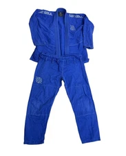Sanabul Gi Size A2 Kimono And Pants Brazilian Jiu-Jitsu Gi Blue Men’s