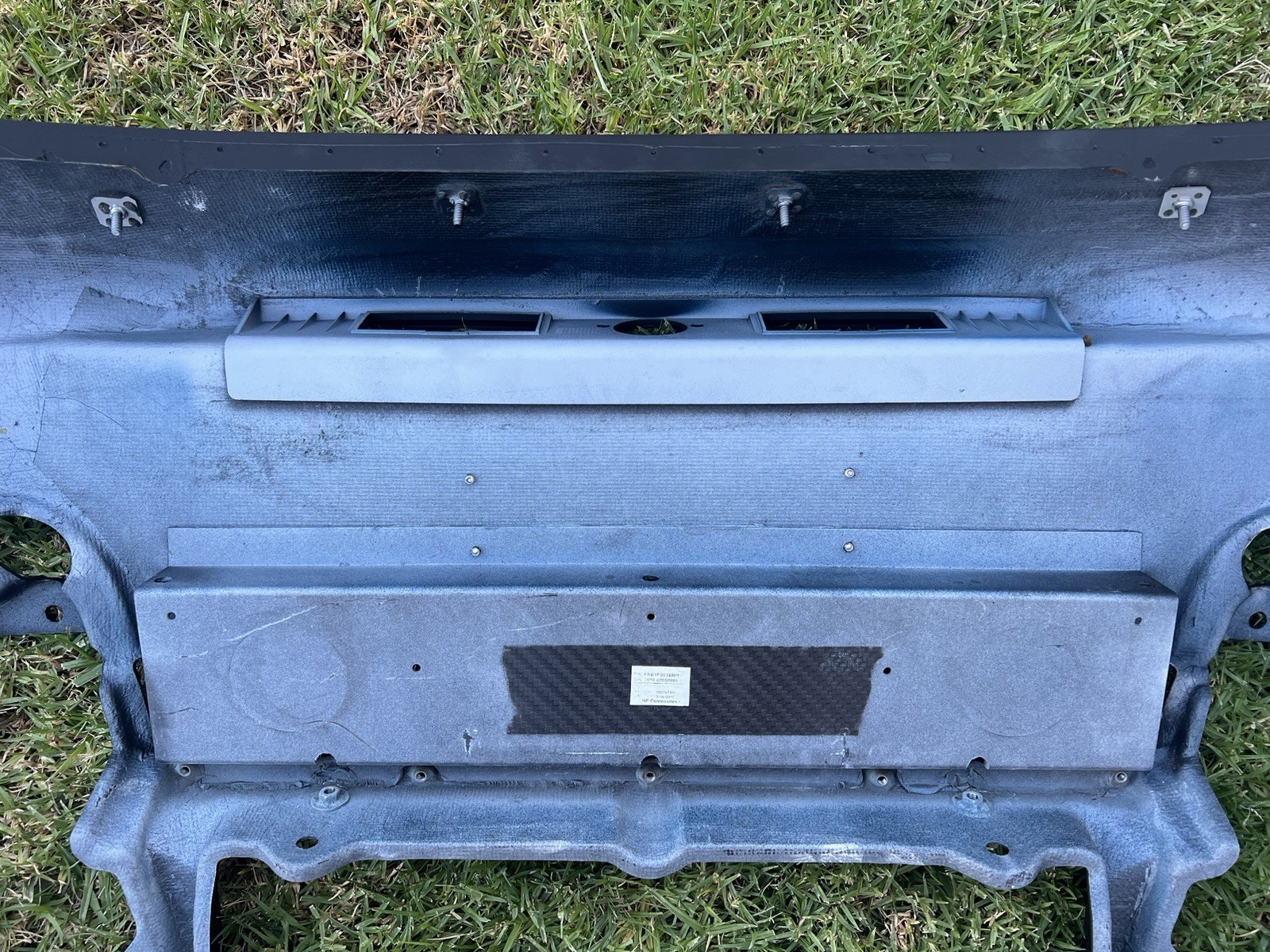 Ferrari 488 Pista Rear Rear bumper