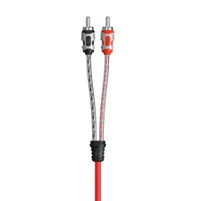 Cerwin Vega RV417 4-Channel Dual Twisted RCA Cable W/dual Molded Ends 17ft