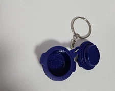 Tupperware Micro Urban Mill Miniature Keychain Dark Blue #8294A-3