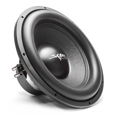 SUBWOOFER COCHE SKAR AUDIO SDR-15 D4 15" 1200 VATIOS POTENCIA MÁXIMA DUAL 4 OHM