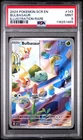 2024 POKEMON SCR EN-STELLAR CROWN ILLUSTRATION RARE #143 BULBASAUR PSA 9