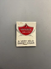 Vintage Swisher Sweets “A Very Mild Sweet Cigar” Matchbook