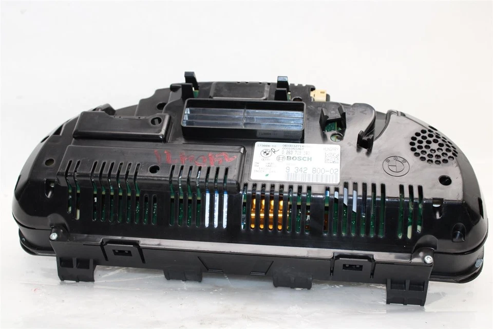 Used Speedometer Gauge fits: 2014 Bmw 750I cluster analog gasoline MPH w/head-up - Image 3 of 4