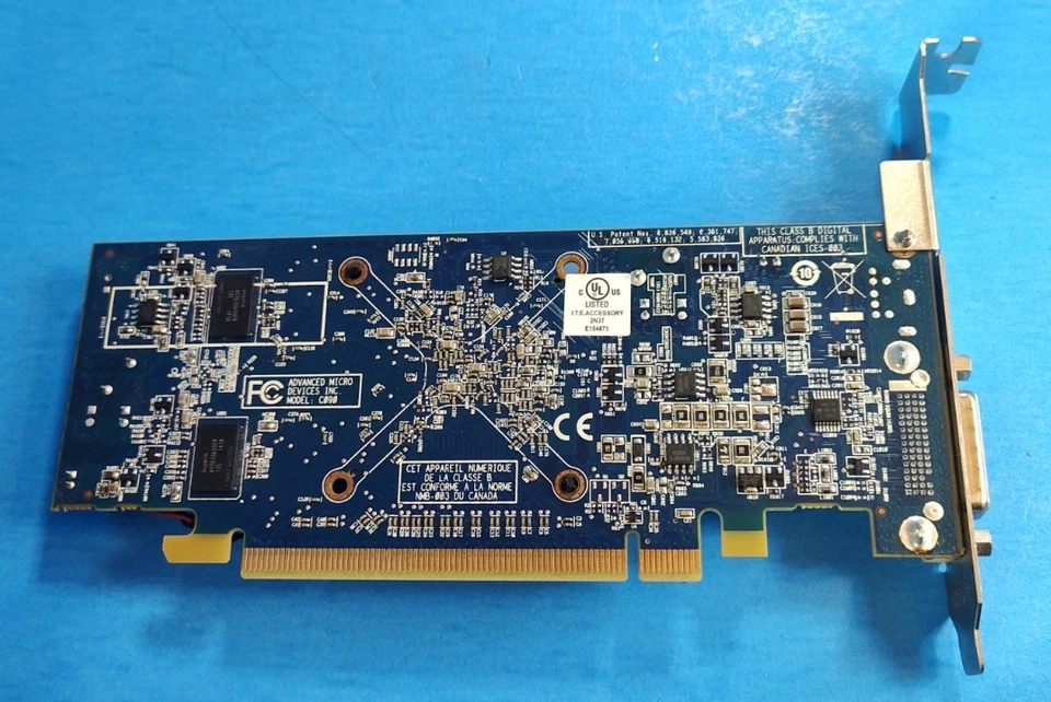AMD Radeon HD 6350 512MB DDR3 DMS59 Full Height PCI-ex Video Card HP 637995-001 - Image 2 of 3