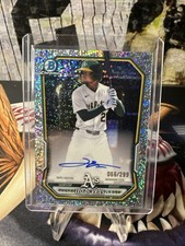 2026 Bowman Chrome Leo De Vries /299 Speckle Refractor Auto