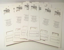 New 10 Count S&T Insect Sticky Glue Traps, Non-Toxic Spiders Ants Crickets