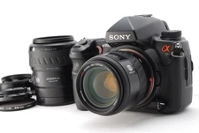 JAPAN MODEL [Near MINT] Sony Alpha A900 Digital SLR Camera Dslr-A900 2Lens JAPAN