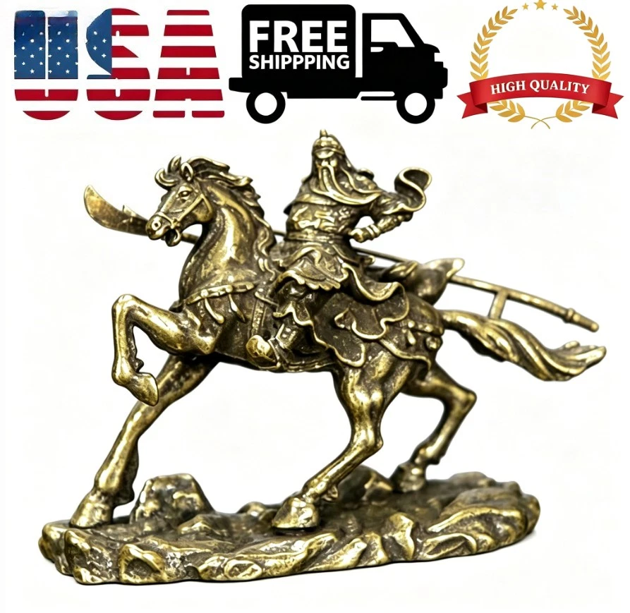 中国古董黄铜马摆件及半身像| eBay