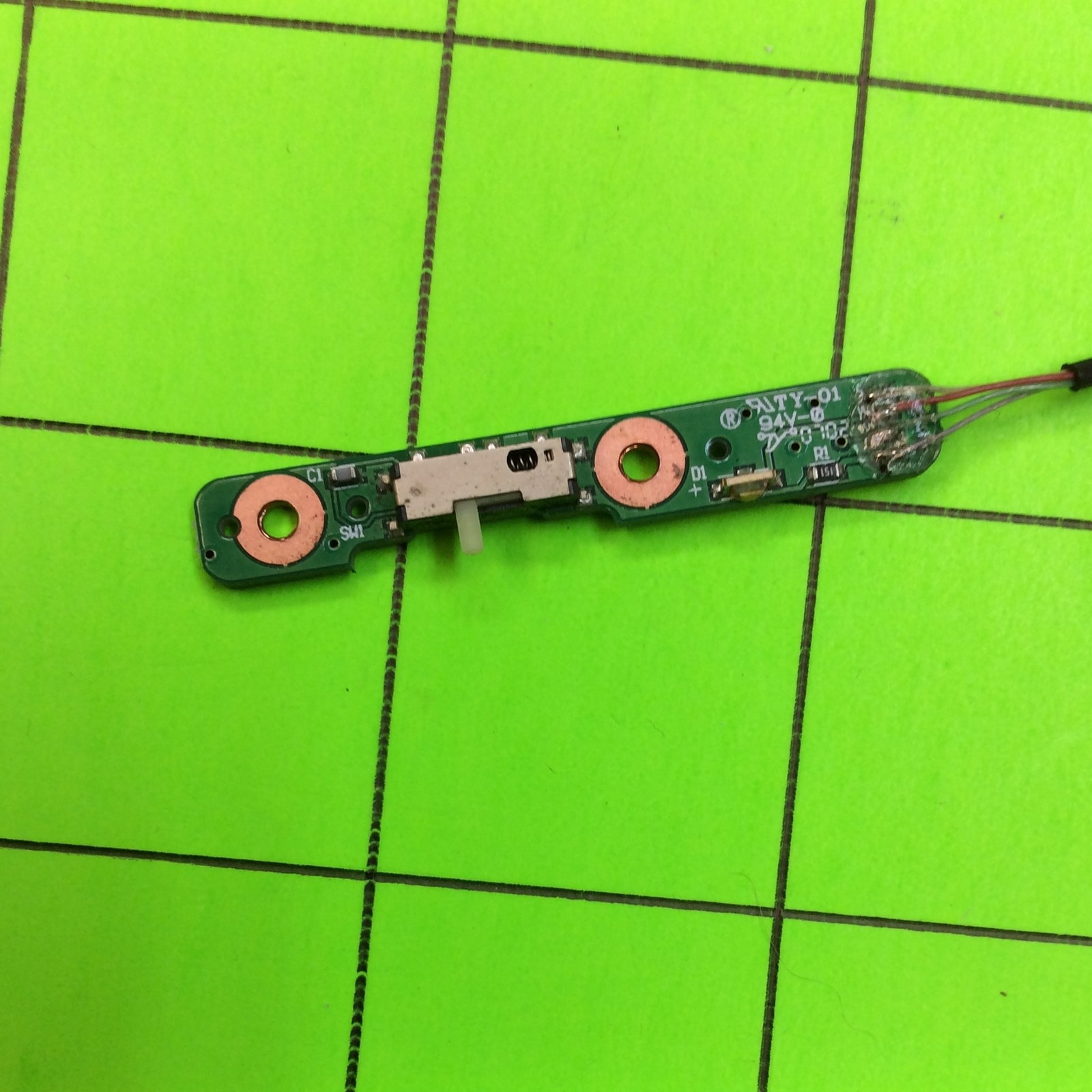 HP Pavilion TX1000 Button Switch Board
