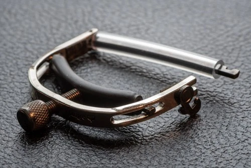 Paige 6-String Guitar Capo - Smoke Black, New!