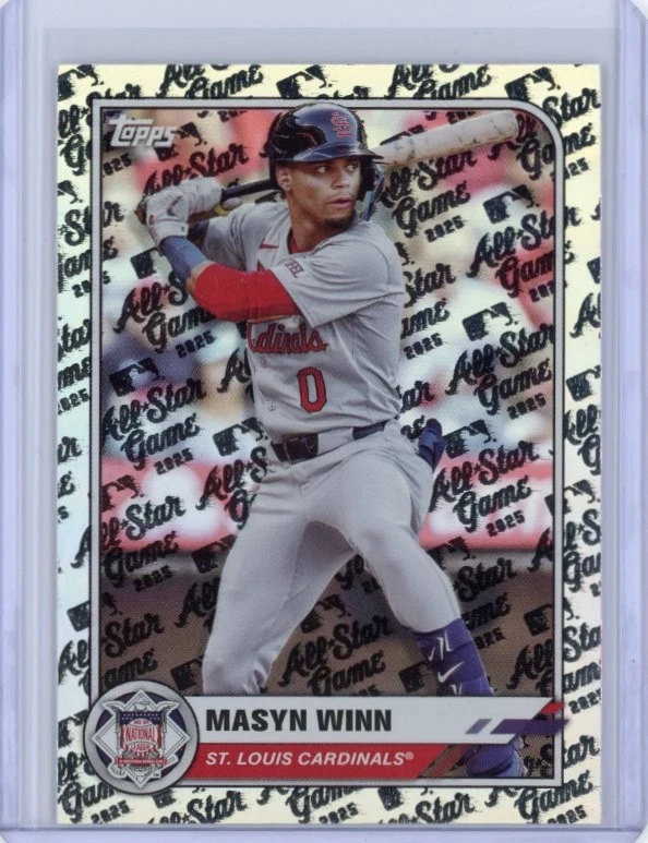 2025 Topps All Star Game Series Masyn Winn Rainbow Foil Holo #79 Cardinals