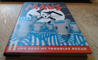 VERY GOOD-Maus II-A Survivor`s Tale & Here My Troubles Began-1991 First Edition