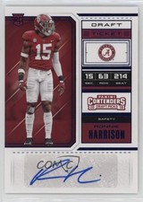 2018 Contenders Draft Picks College Ticket Blue Foil Ronnie Harrison Auto 0nr3