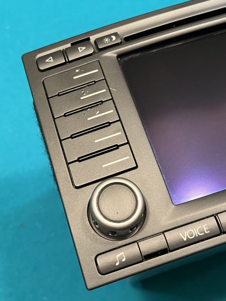 Unidad de radio navegación 4,2 L sintonizador CD Volkswagen Touareg 2004-2007 OEM AM-FM Foto 2 de 4