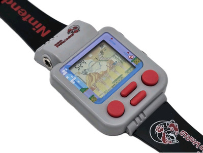 Nintendo Game & Watch - Super Mario World  - Armbanduhr 1991 Spiel und Uhr K47