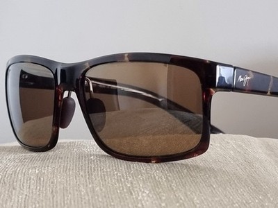 MAUI JIM POKOWAI SONNENBRILLE MJ439-15T SCHILDPATT EIN URLAUB & FESTIVAL KLASSIKER