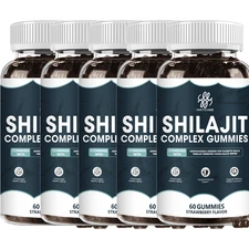 Himalayan Shilajit GOLD Gummies, Organic, Extremely Potent 1000 mg, Fulvic Acid.
