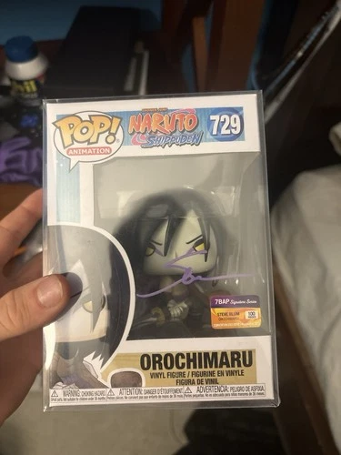 Funko Pop Orochimaru #729 SIGNED Steve Blum JSA AUTH 1/100 Naruto Shippuden