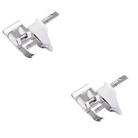 2 Pcs NäHfuß Universal NäHmaschinen Presserfuß NäHmaschinen-NäHfuß
