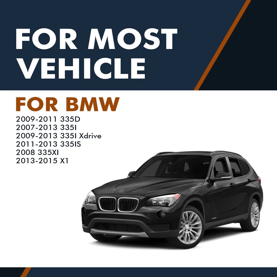 Juego de 8 pastillas de freno delanteras-traseras cerámicas para BMW 335I Base 2007-2013 Foto 2 de 4