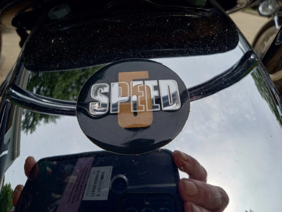 5 SPEED rear fender mudguard sticker 1971-78 Triumph T120 TR6 T140 TR7 T150 - Image 2 of 4