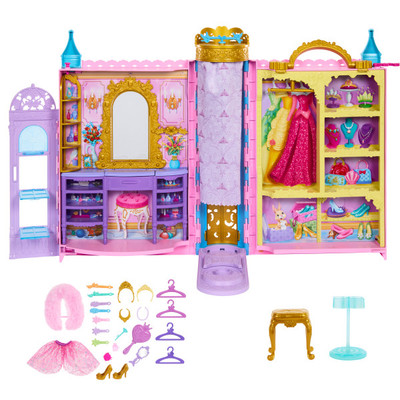 947352257674 DISNEY PRZYGOTOWANIA DO BALU GARDEROBA HXC20 WB2 MATTEL