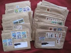 1980s Addressed ROC CHINA lot of 55 Covers and FDC Taiwan Airmail