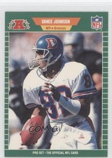 1989 Pro Set Vance Johnson #105 00jz