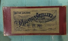 BRITISH SOLDIERS MOUSIN ARTILERY MULE TEAM & QUICK FIRING CO