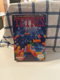 Tetris 1 & 2 Lot (NES Nintendo Entertainment System) Authentic CIB Complete