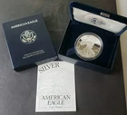 1998 P Proof $1 American Silver Eagle Dollar