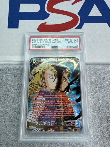 2023 Android 17 & Android 18, Domination Achieved [SPR] #BT23-022