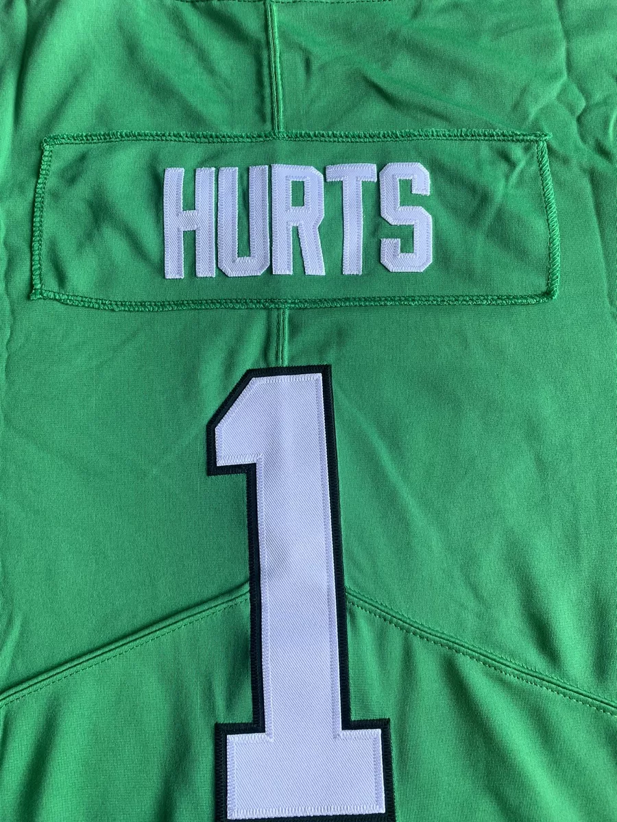 NWT Men's Nike Jalen Hurts Kelly Green Jersey 4XL Eagles Throwback