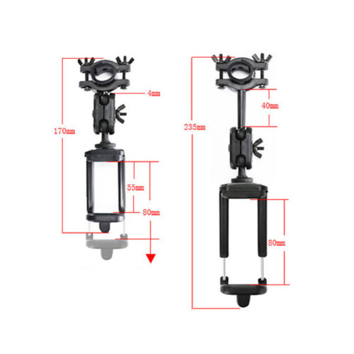 Retractable 360° Car Phone Holder Rotatable Rear View Mirror Mount Bracket Stand - Picture 11 of 11