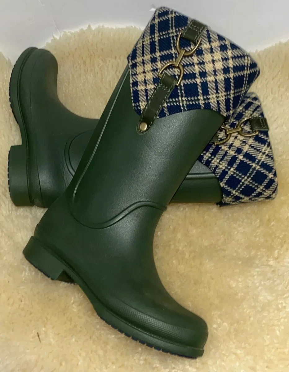 Georgie green rain clearance boots