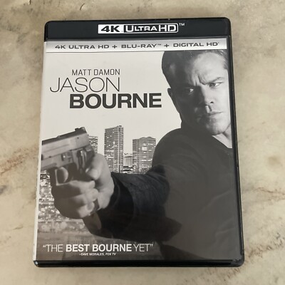 Jason Bourne 4K Ultra HD + Blu-ray w/ Code