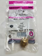 Shark Bite 1/2" End Stop Push To Connect Plumbing Fitting